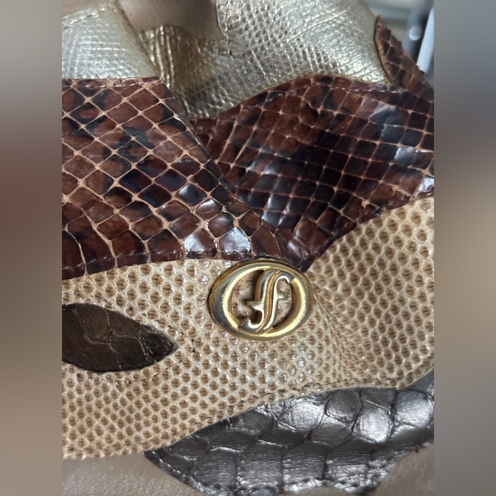 Vintage 1980’s Carlo Fiori Leather Bag - Picture 14 of 17